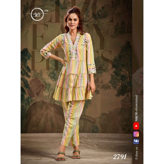 M&M KURTI DSGN NO 2791