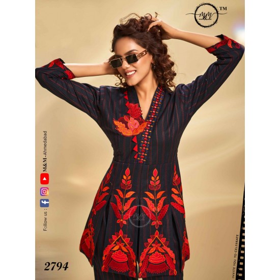 M&M KURTI DSGN NO 2794