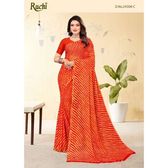 RUCHI SAREES STAR CHIFFON VOL-111