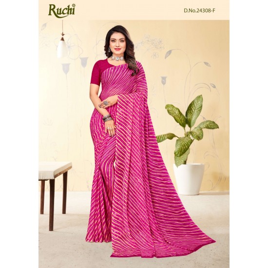 RUCHI SAREES STAR CHIFFON VOL-111