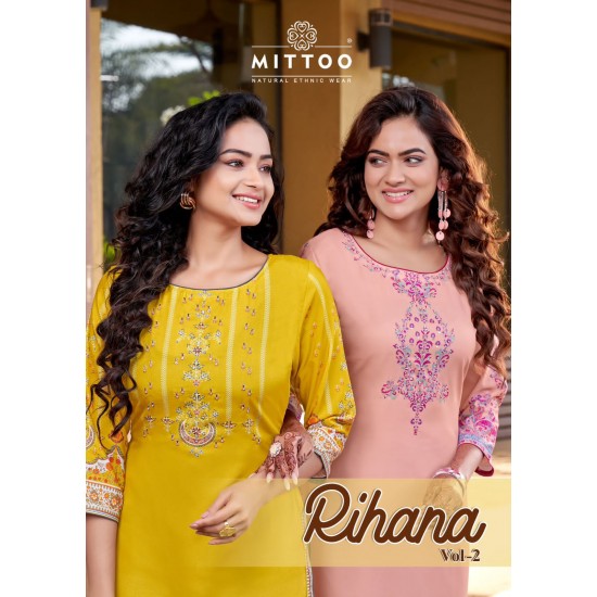 MITTOO KURTI RIHANA VOL 2