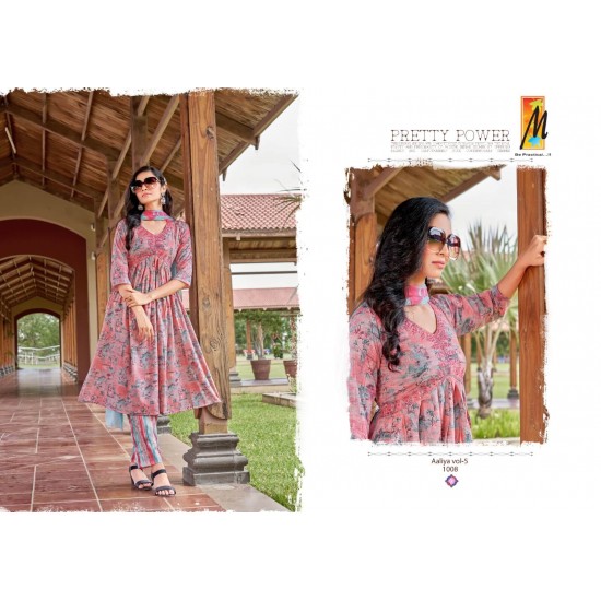 MASTER KURTI  AALIYA VOL 5