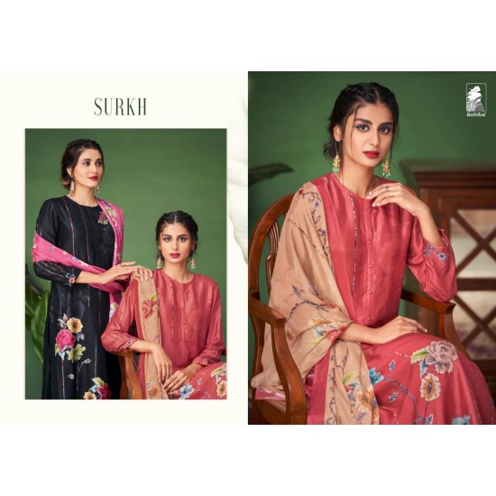 SAHIBA KURTI SURKH 