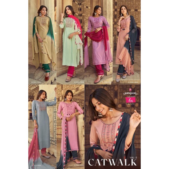 Rangoon kurti CATWALK VOL 5 