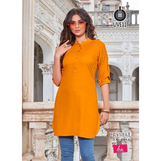 live 11 kurti  Crystal