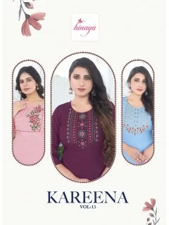 embroidery and plain work designer black kurti at Rs.350/pec in surat offer  by Teeya Creation