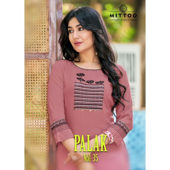 MITTOO KURTI PALAK Vol 35