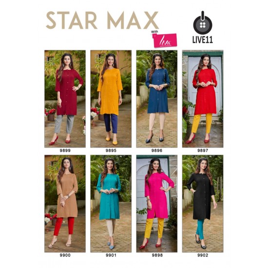 live 11 kurti  star max