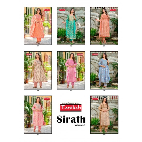 TANISHK FASHION SIRATH VOL 3 