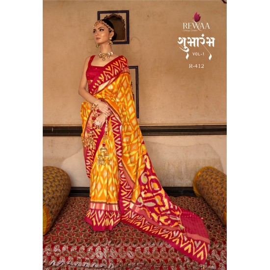 REWAA SAREES SHUBHARAMBH VOL 1