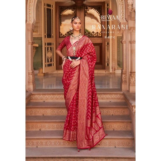 REWAA SAREES BANARASI VOL-3