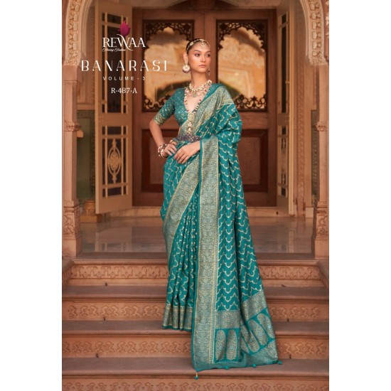 REWAA SAREES BANARASI VOL-3