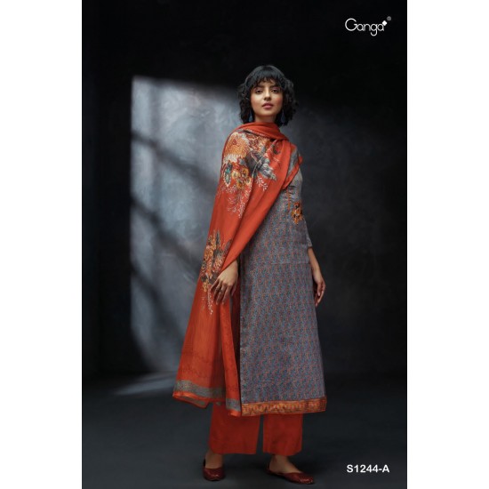 GANGA KURTI TANSY 1244