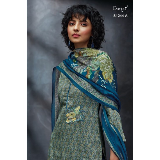 GANGA KURTI TANSY 1244