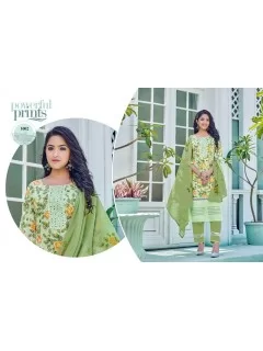 Radhika 44-45 Cotton Slub Designer Dress Material, For Formal at