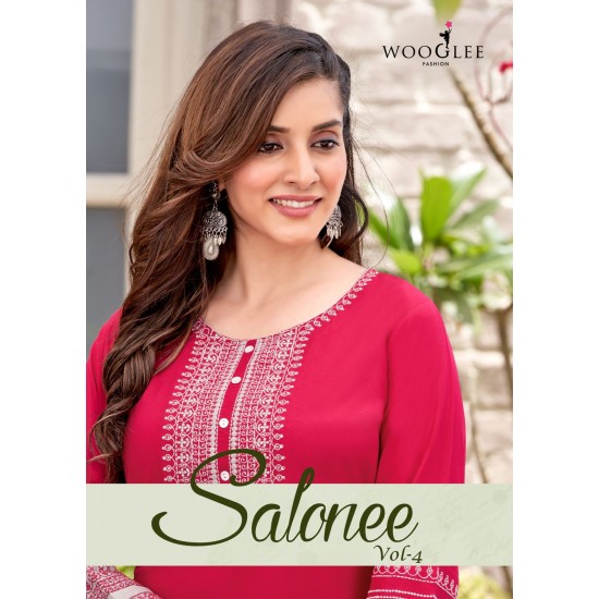 WOOGLEE KURTI Salonee Vol 4