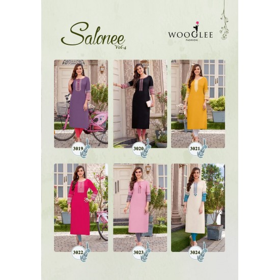 WOOGLEE KURTI Salonee Vol 4