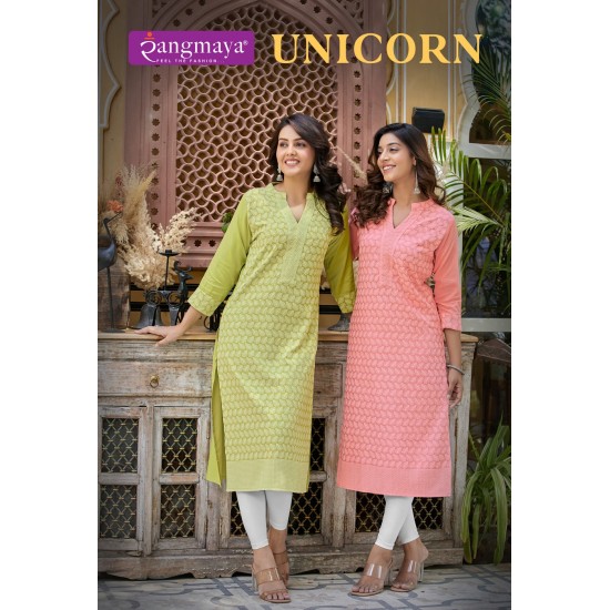 RANGMAYA KURTI UNICORN