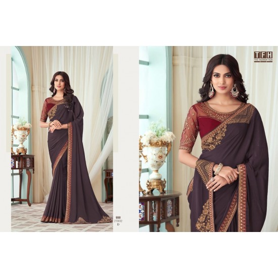 TFH SAREES SILVER SCREEN