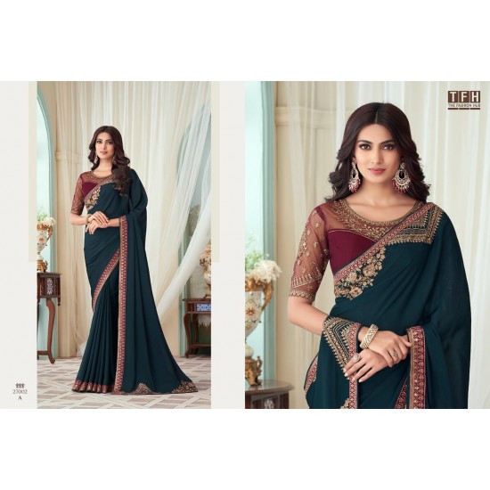 TFH SAREES SILVER SCREEN