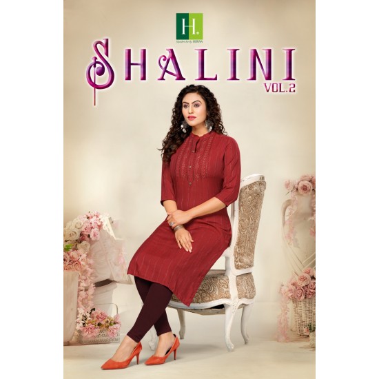 HIRWA KURTI SHALINI VOL 2