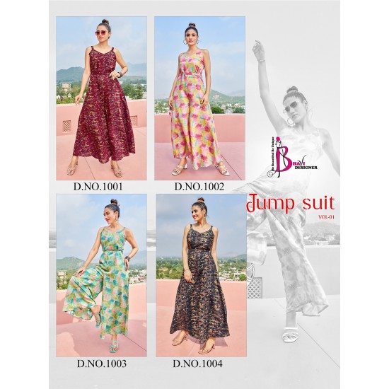 BHAVI DESIGNER JUMPSUIT VOL 1