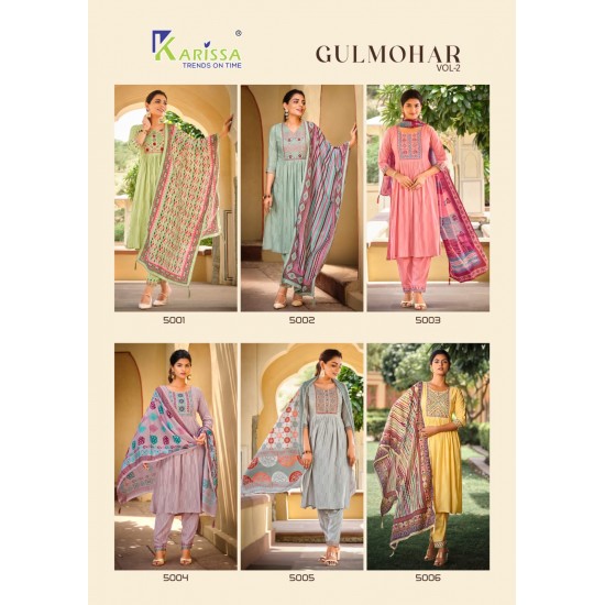 KARISSA KURTI GULMOHAR VOL-2