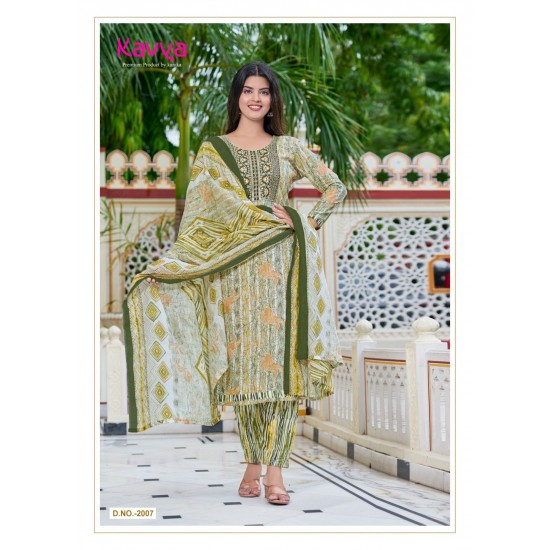 KAVYA KURTI PASHMINA VOL 2