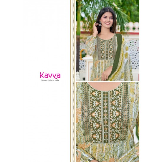 KAVYA KURTI PASHMINA VOL 2