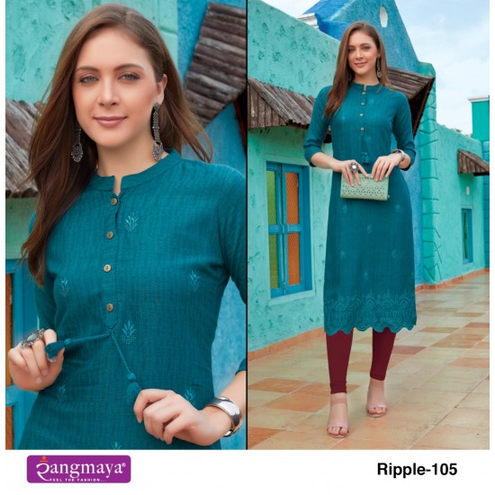 RANGMAYA KURTI RIPPLE