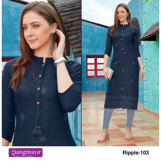 RANGMAYA KURTI RIPPLE