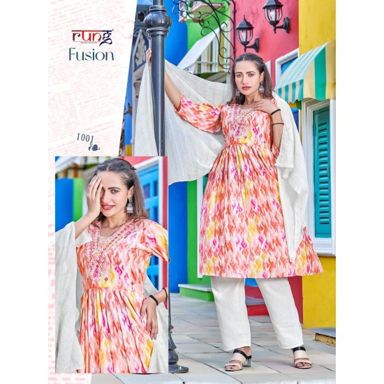 RUNG KURTI FUSION