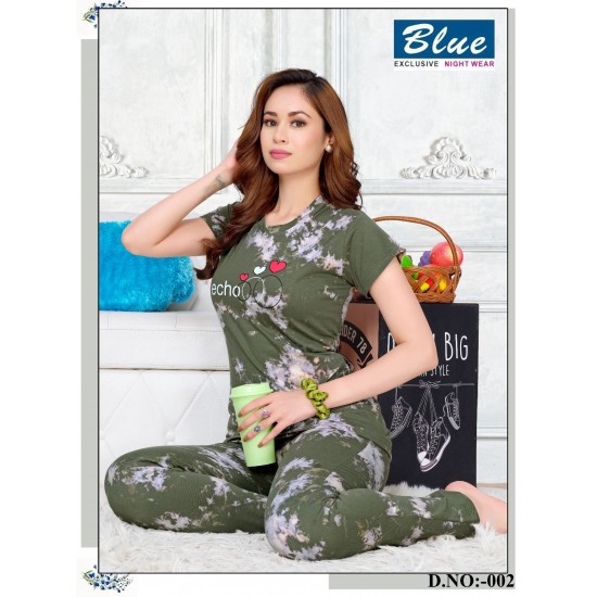 BLUE KURTI T-SHIRT NIGHTSUIT VOL.21