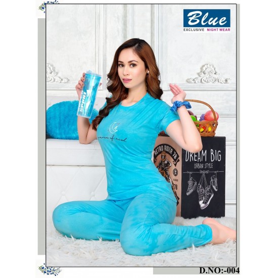 BLUE KURTI T-SHIRT NIGHTSUIT VOL.21