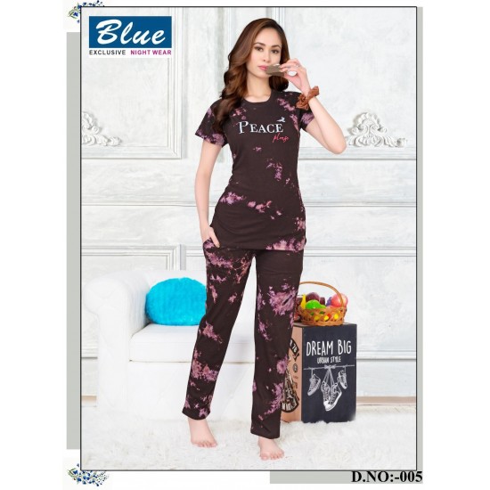 BLUE KURTI T-SHIRT NIGHTSUIT VOL.21