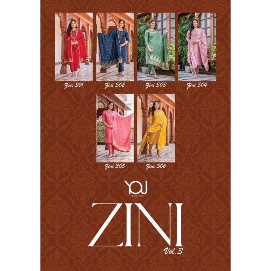 Wanna kurti Zini Vol 3 