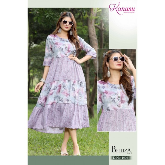 KANASU KURTI BELLIZA VOL-2