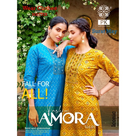 PK KURTI FASHION AMORA VOL 1