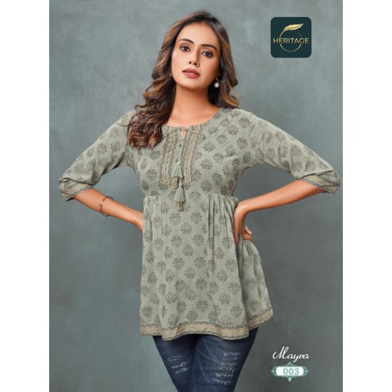 HERITAGE KURTI MAYRA