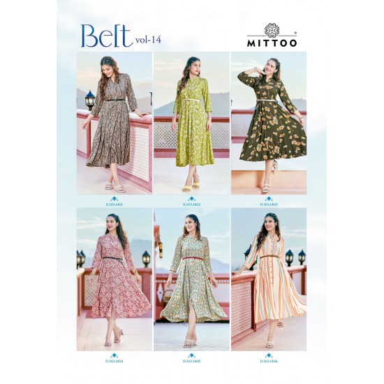 MITTOO KURTI BELT VOL 14