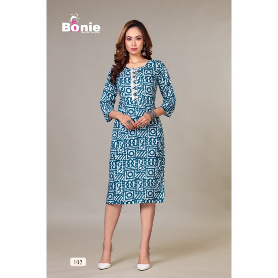 BONIE KURTI BATTIK PRINT