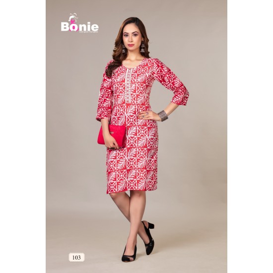 BONIE KURTI BATTIK PRINT