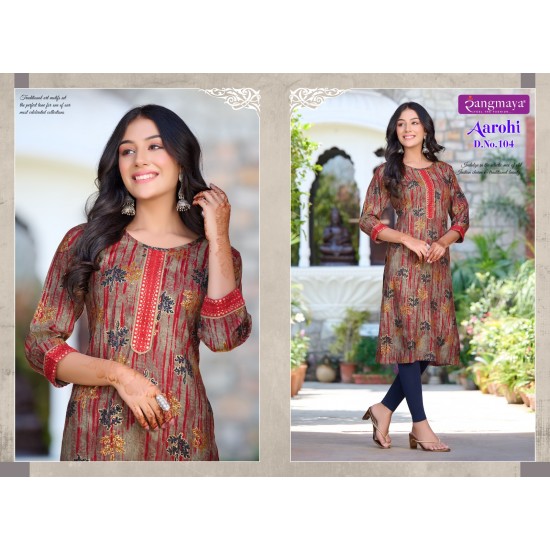 RANGMAYA KURTI AAROHI