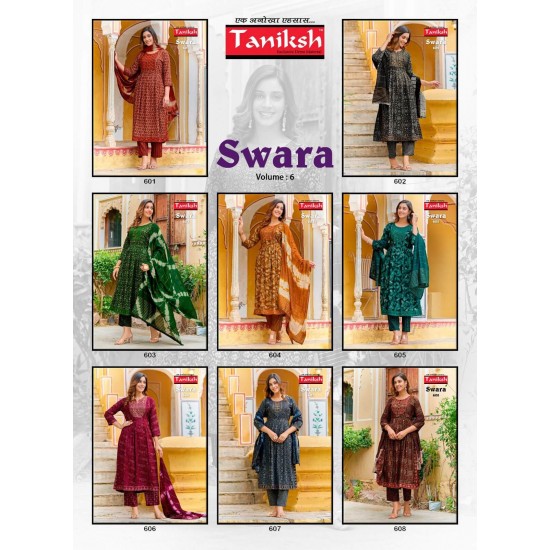 TANISHK FASHION SWARA VOL 6