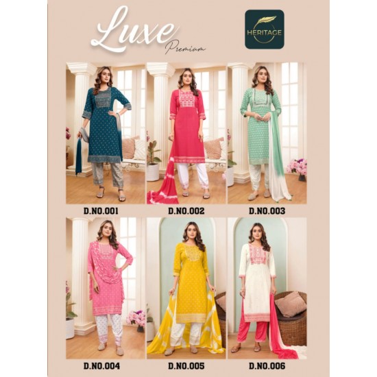 HERITAGE KURTI LUXE PREMIUM