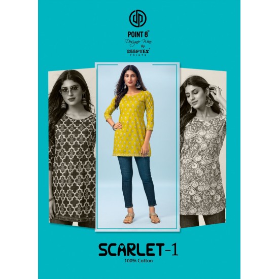 deeptex kurti Scarlet Vol 1