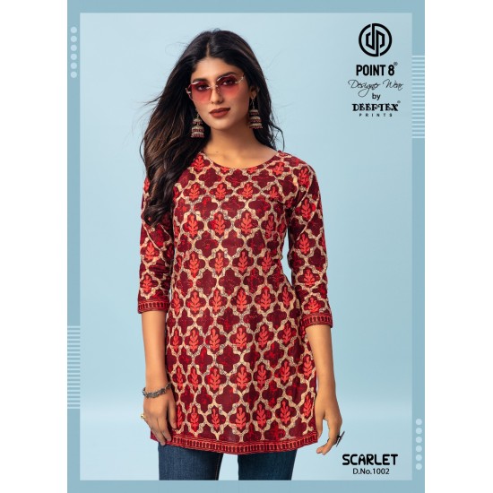 deeptex kurti Scarlet Vol 1