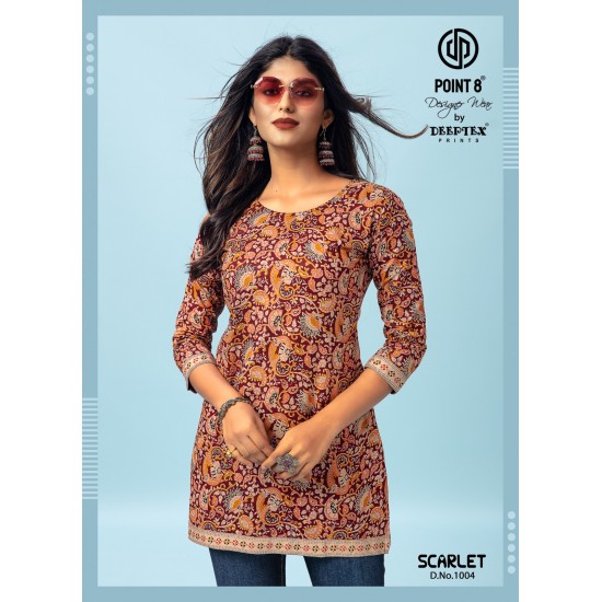 deeptex kurti Scarlet Vol 1