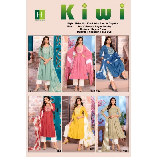 HIRWA KURTI KIWI