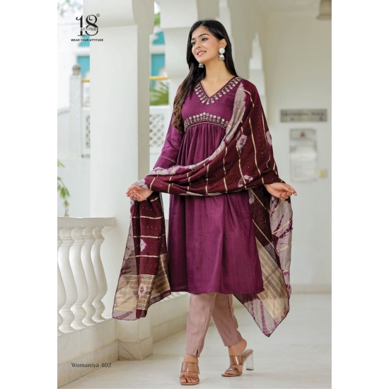 18 ATTITUDE KURTI WOMANIYA VOL.04